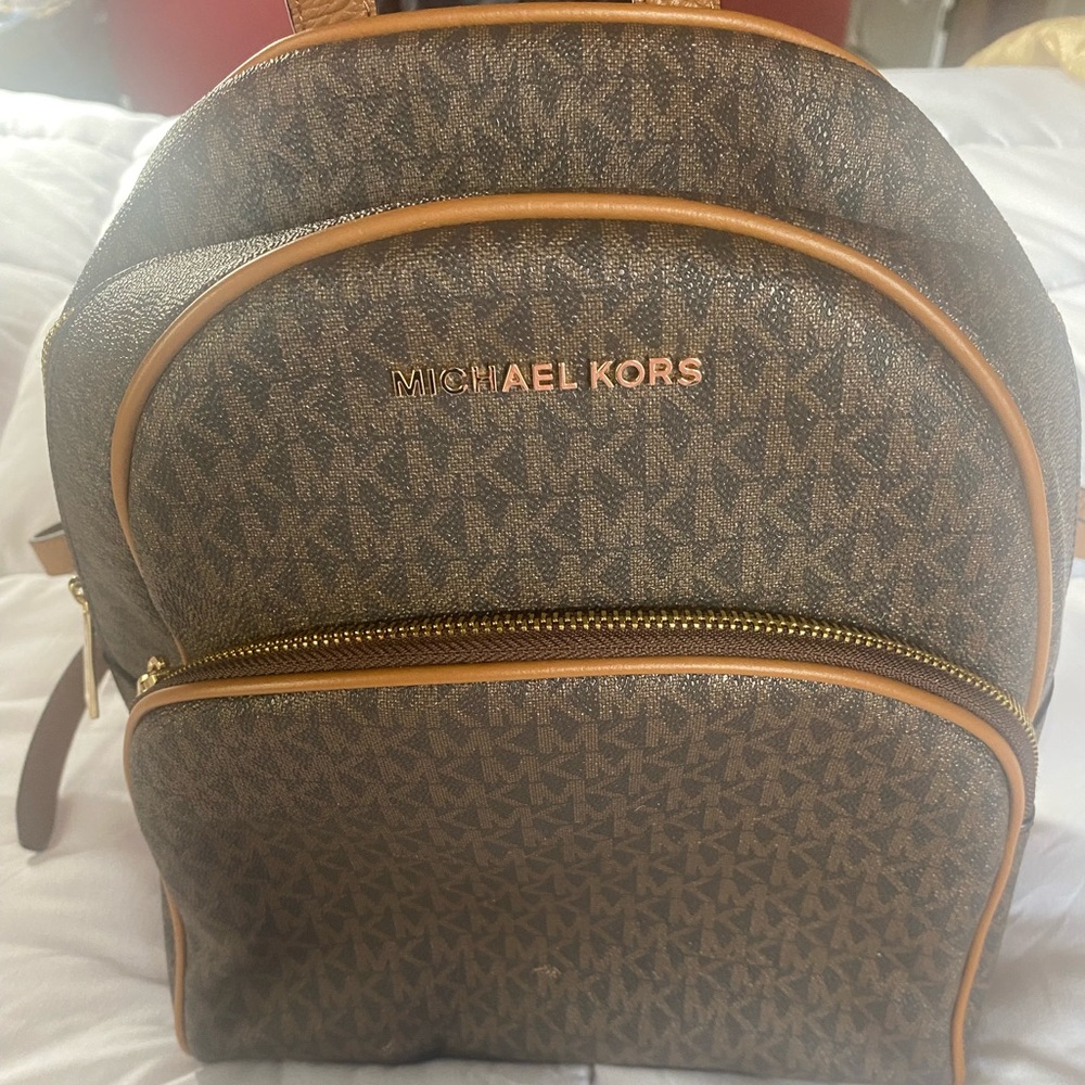 Michael Kors Medium Brown Backpack Bag